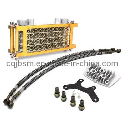 Cqjb High Quality Racing Motorcycle Aluminium Alloy Oil Cooler Radiator