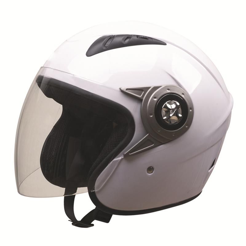 Cheap ABS Material Single Visor Half Face Motorbike Helmet