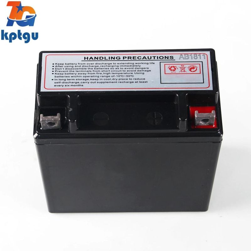 12n5-12V5ah Lower Self Discharge AGM Rechargeable Lead Acid Motorcycle Battery