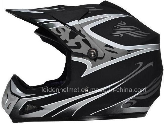 Motocross Fox Helmet with Full Face Shield Visor, Casco Moto. Road-Cross Helmet