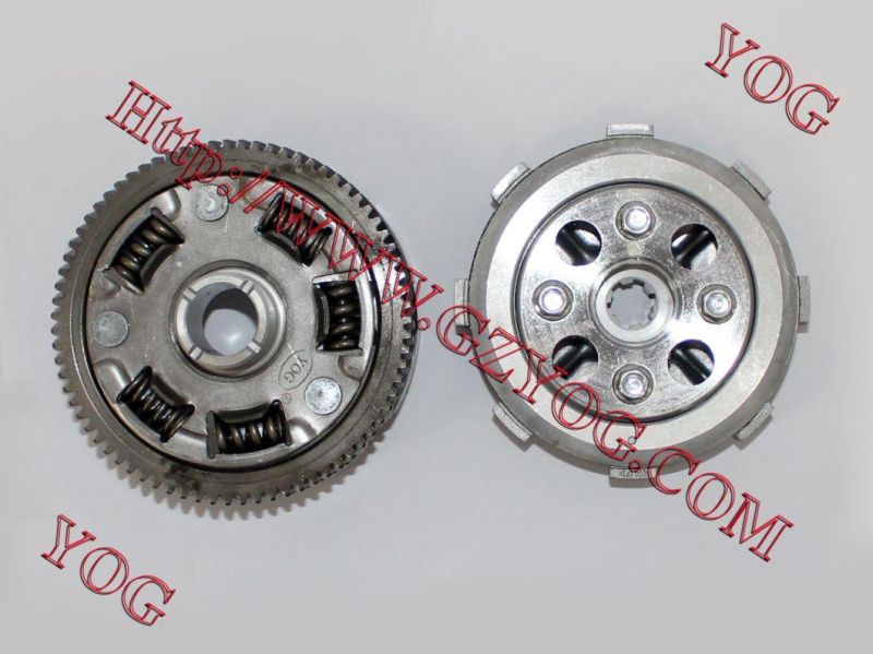 Motorcycle Spare Parts Engine Clutch Center with Gear Complete for Ax100, CB125, Cg150