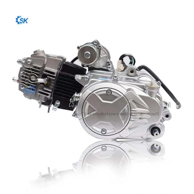 Hot Sale Two Wheel Motorcycle off-Road Vehicle Engine Scooter Engine Suitable for Honda YAMAHA Suzuki Engine 110cc Engine 125 Electric Start Manual Clutch (Full