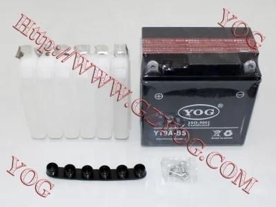 Yog Motorcycle Spare Parts Battery Fro Yt9ABS Ytx5lbs Ytx6.5BS