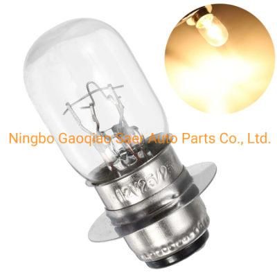 Motorcycle Halogen Headlight Bulb Double Filament Px15D P15D T19 P15D-25-1