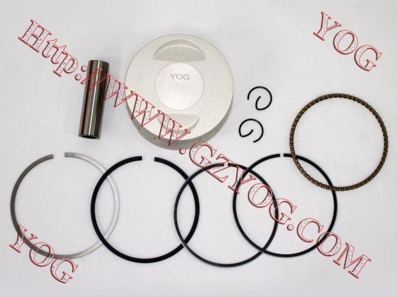 Yog Motorcycle Engine Parts Piston Kit Piston Set Rings Cg125