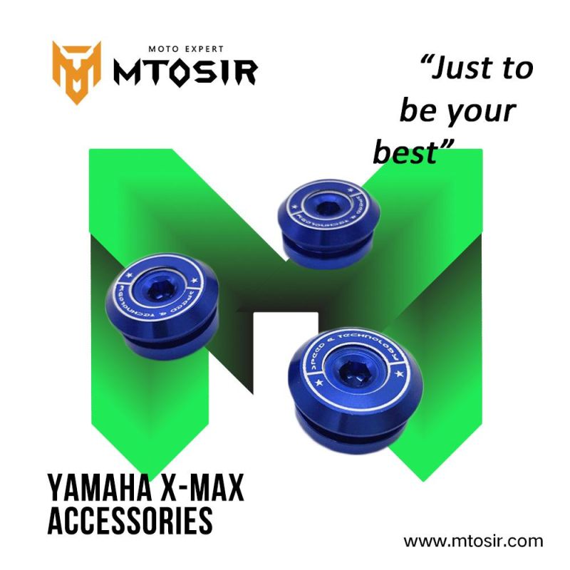 Mtosir Multi-Color Decoration Screws YAMAHA X-Max Motorcycle Accessories Modification Parts Aluminium Alloy Motorcycle Screw