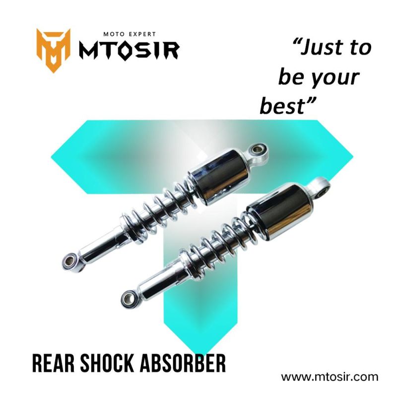 Mtosir Rear Shock Absorber for Honda Cg125 150 200, Cdi125, Akt125, FT125 Motorcycle Parts High Quality Motorcycle Spare Parts Chassis Frame Parts