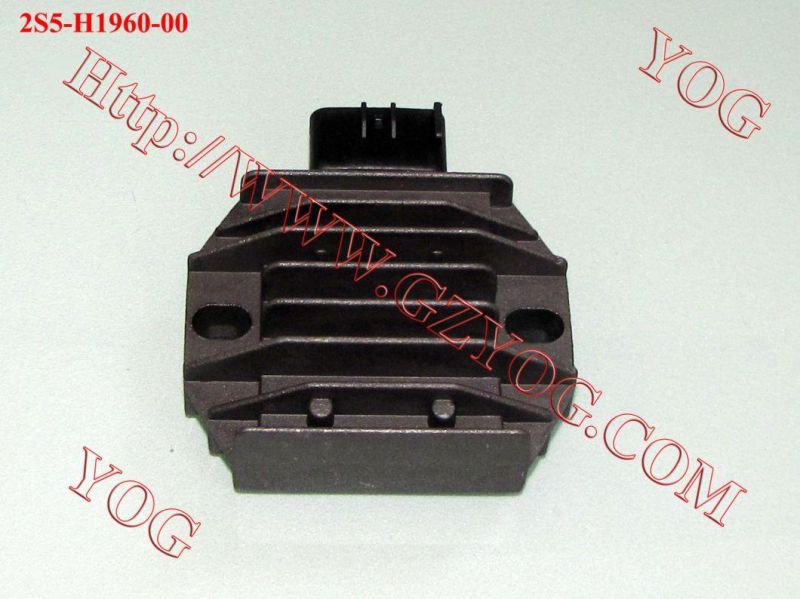 Yog Motorcycle Spare Parts Voltage Rectifier 6V 1 Alambre Eco-100 Ax100