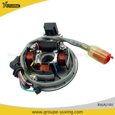 Yuxing Motorcycle Spare Engine Parts Ignition Coil Stator Magneto Coil for Bajaj100