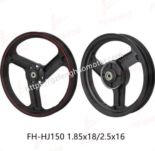 High Standard Motorcycle Parts Aluminum Rim YAMAHA Srz150/Haojiang Hj150/Tianyi Ty125