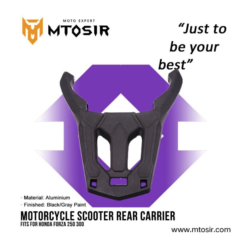 Mtosir Rear Carrier High Quality Motorcycle Scooter Fits for Honda Forza 250 300 Motorcycle Spare Parts Motorcycle Accessories