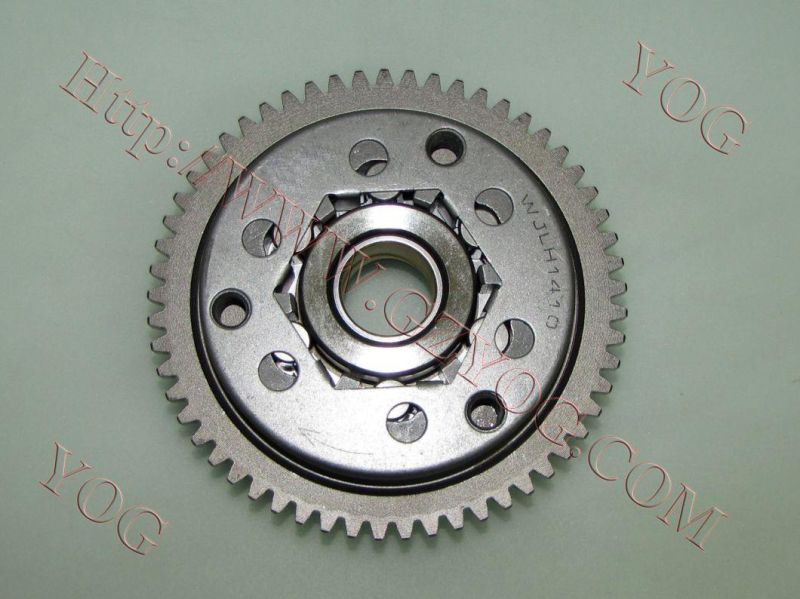 Motorcycle Engine Parts Clutch Arranque Completo Starter Starting Clutch Cg200 20 Rollers