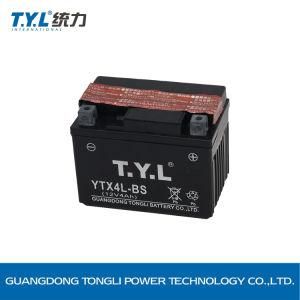 Ytx4l-BS Dry-Charged Maintenance Free Rechargeable Motorcycle Battery