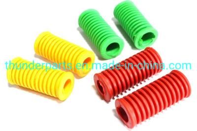 Motorcycle Footrest Footstep Rubber/Goma Apoyapie Pedalin/Caucho Estribo Posterior Universal Colores Varios