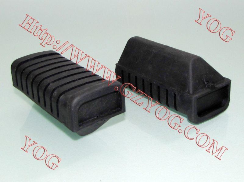 Motorcycle Spare Parts Front Footrest Rubber Dy100 Horse150 Ybr125
