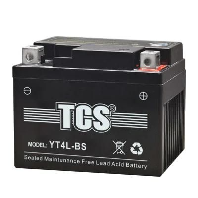 TCS Lead Acid Motorcycle Battery YT4L-BS-B