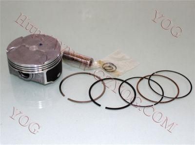 Motorcycle Piston Kit C/Anillos Pulsar-200ns Tvsstarhlx1501 Bajajx125 Tvsapache1801