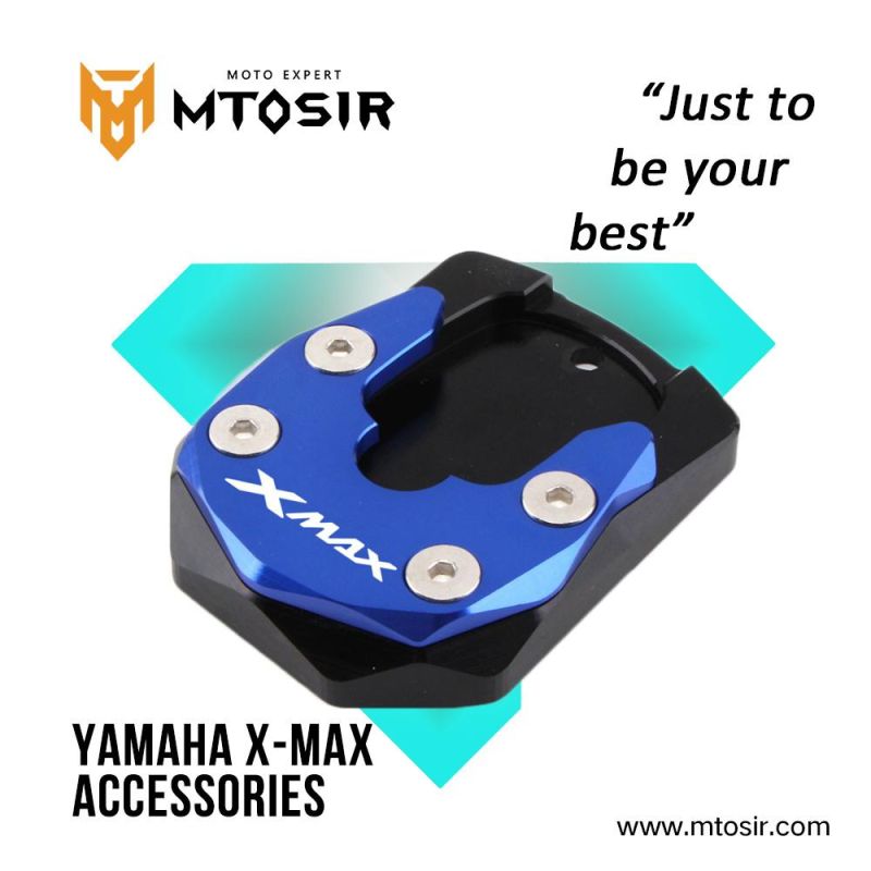 Mtosir Motorcycle Spare Parts Multi-Colors YAMAHA X-Max Foot Stand Aluminium Alloy Motorcycle Foot Stand