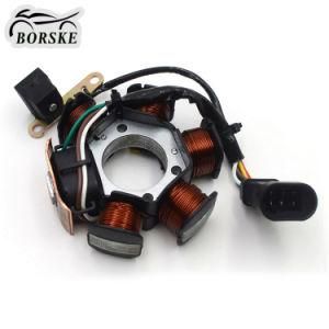 Borsk Motorcycle Ignition Magneto Generator Stator Coil Fit for Piaggio