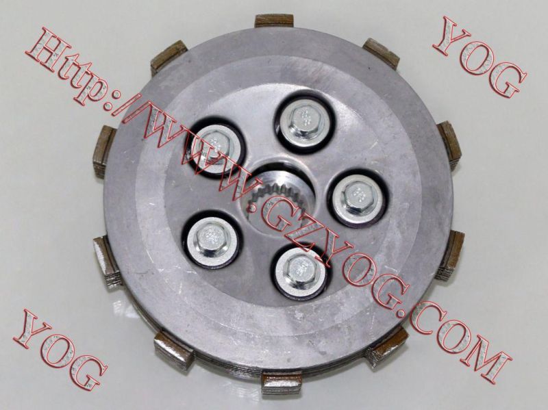Yog Motorcycle Spare Parts Centre Clutch Complete for Bajaj Boxer Cg125 Cg150
