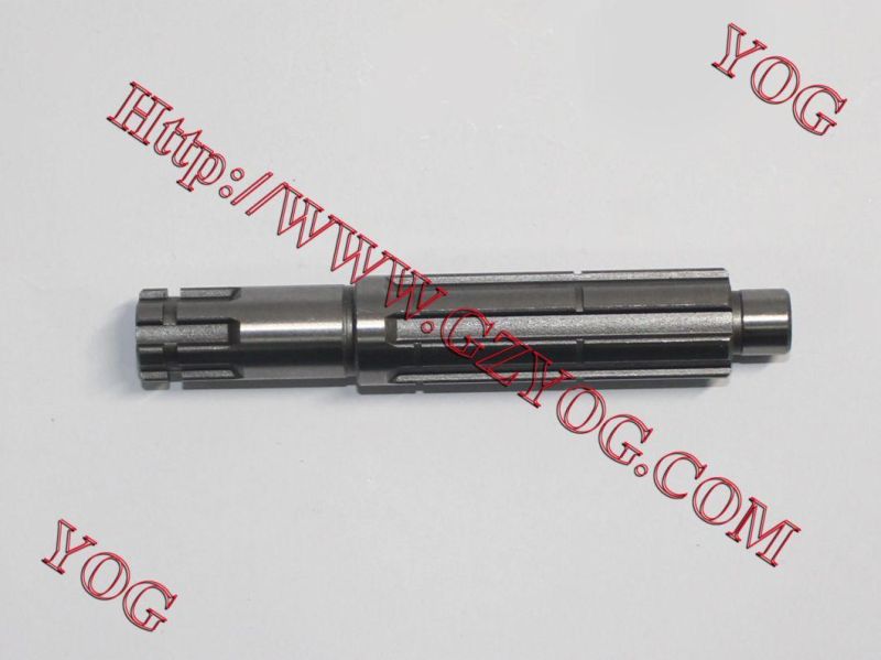 Yog Motorcycle F. Sprock/Counter Shaft/Front Sprocket Shaft for Cg125/150, Gn125h, Tvs Star