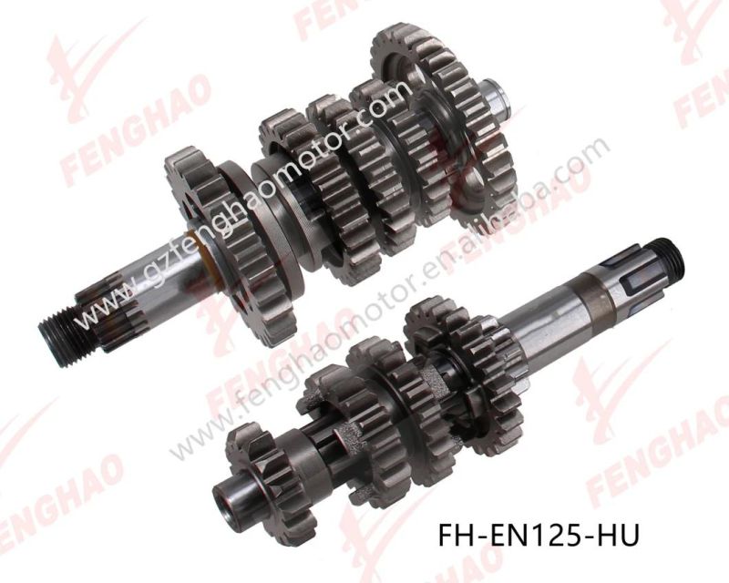 High Quality Engine Parts Motorcycle Main Counter Shaft Suzuki En125-Hu/Gn250-Dr250