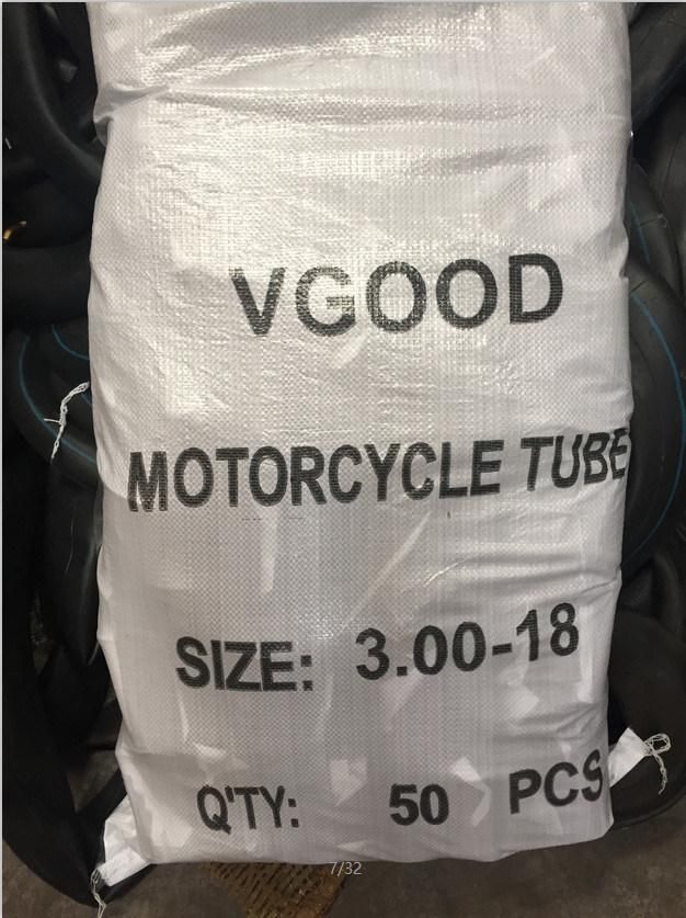 Us Type Valve 3.00-18 Motorcycle Inner Tube