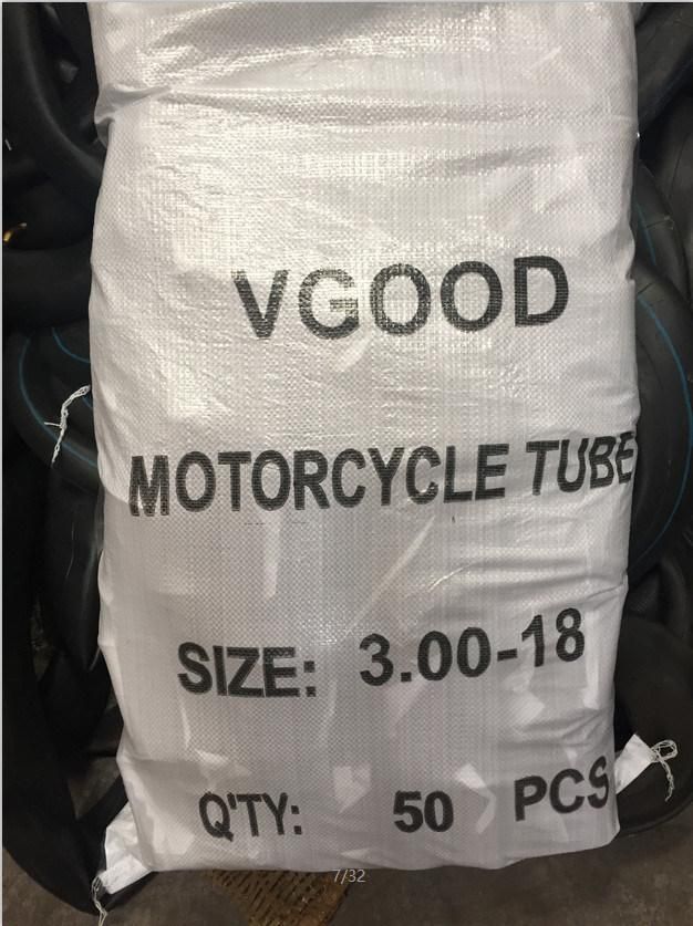 Us Type Valve 3.00-18 Motorcycle Inner Tube