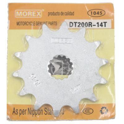 Motorcycle Spare Parts Accessories Original Morex Genuine Main Chain Sprocket Kit Dt200r 14t