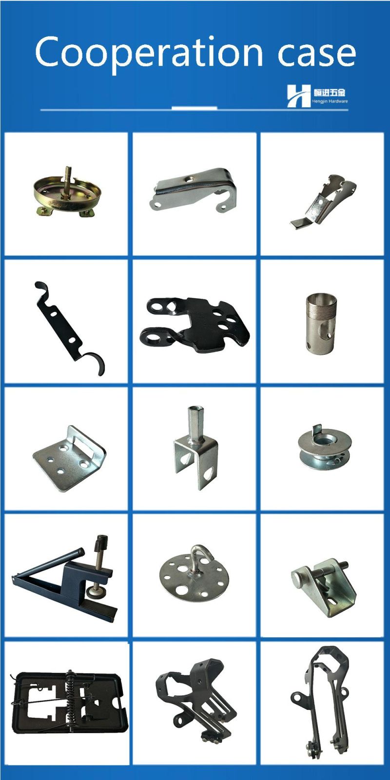 China Factory Custom Steel Sheet Metal Stamping Parts