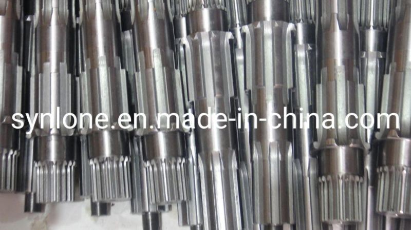 Custom Stainless Steel Gear Shaft Machinery Spare Parts