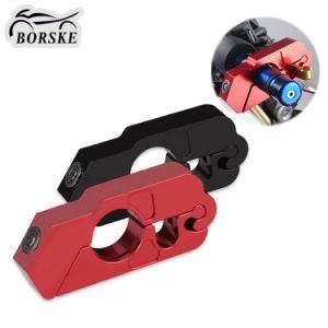 CNC Motorcycle Handlebar Lock Brake Clutch Safety Anti-Theft Lock Protection Locks