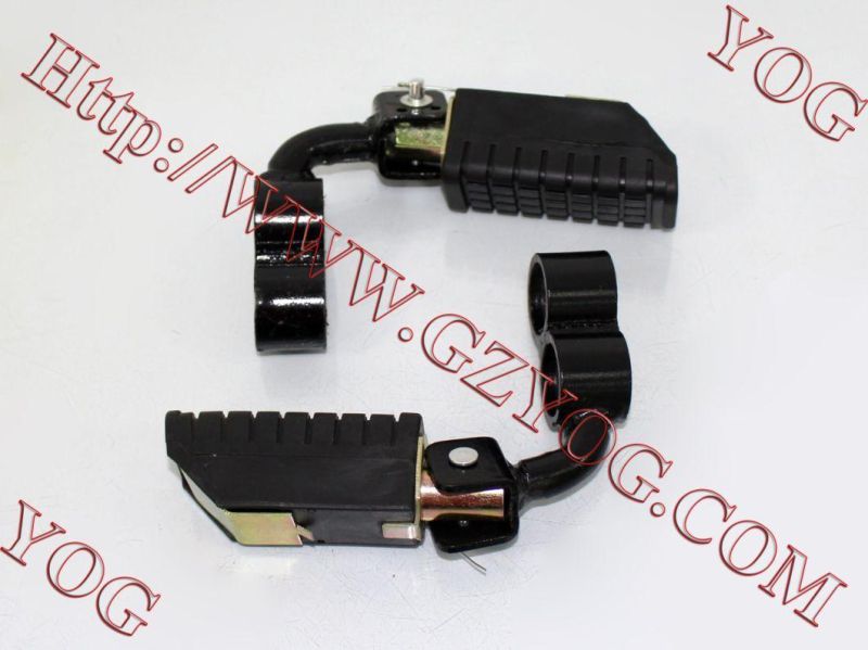 Yog Motorcycle Spare Parts Motorcycle Front Footrest for Hj125, En125, Dakar
