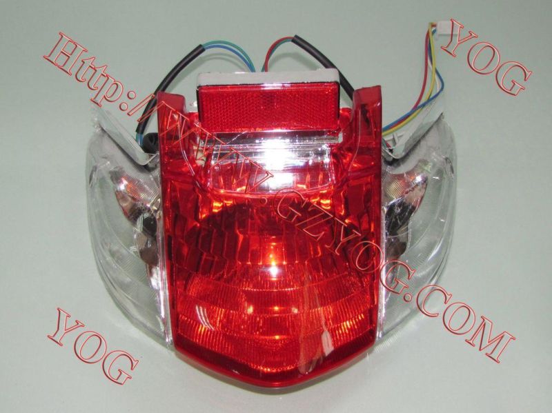 Yog Motorcycle Spare Part Rear Tail Lamp for Tvs Star Lx Fair Bajaj Boxer/Bm150