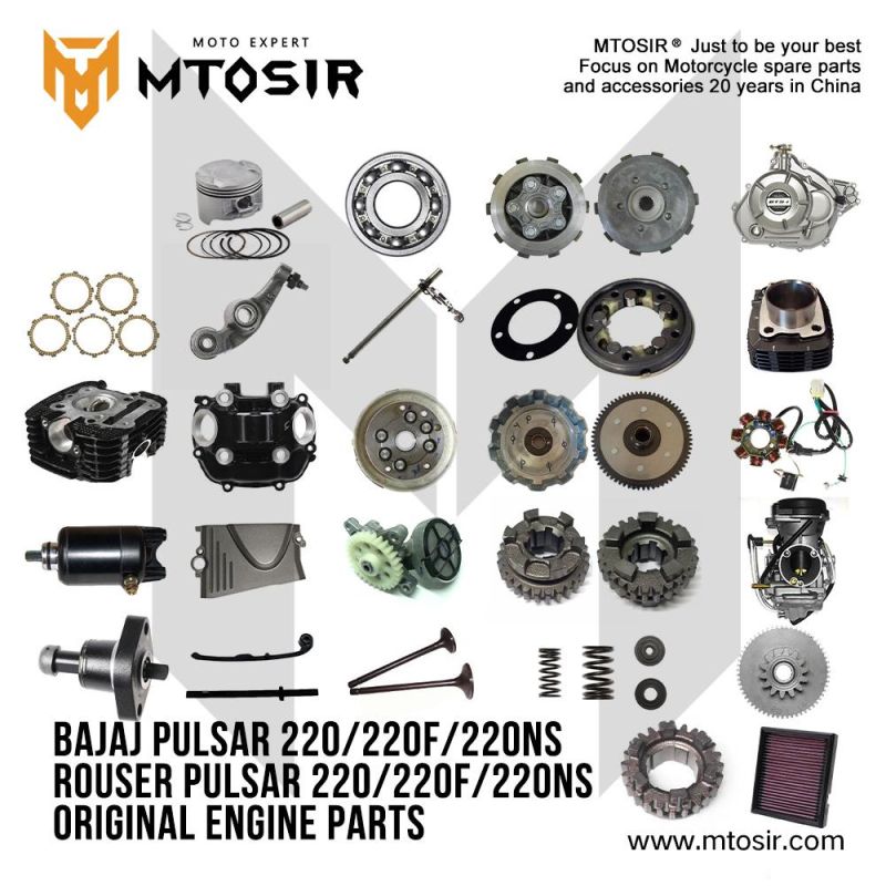 Mtosir Motorcycle Piston Kit Bajaj Pulsar Pulsar 200ns Rouser Engine Spare Parts High Quality Professional Piston Kit