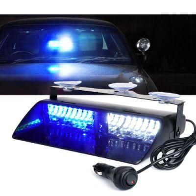CE Certified 36W High Brightness LED Waterproof Blue and White Two-Color Law Enforcement Vehicle Truck Safety Warning Light