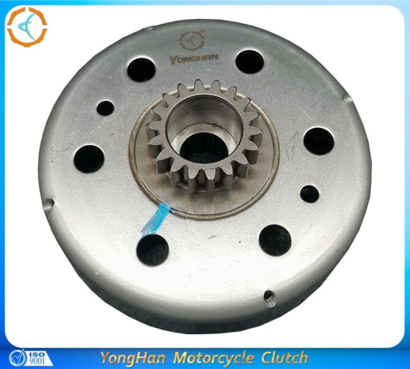 Motorcycle Parts Clutch Cover with Driving Gear for Dx110/Y110/Jy110/Yd110
