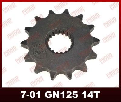 Gn125 Fr &amp; Rr Sprocket China OEM Quality Motorcycle Parts
