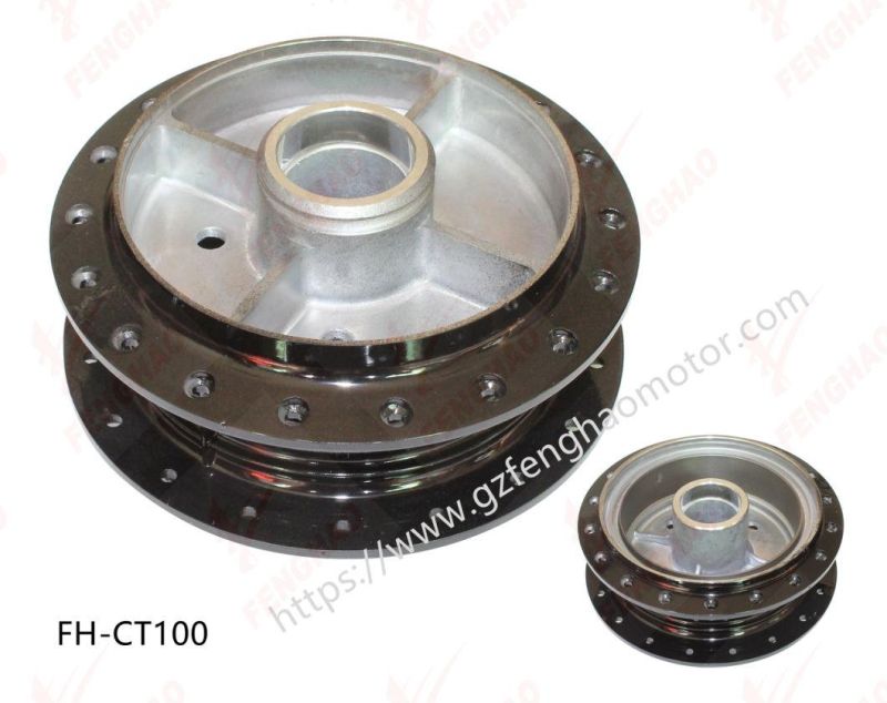 Good Quality Motorcycle Spare Parts Front Hub Assembly Bajaj CT100