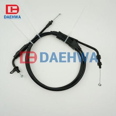 Quality Motorcycle Part Wholesale Throttle Cable for Tvs Apache 160/180