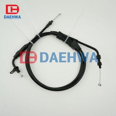 Quality Motorcycle Part Wholesale Throttle Cable for Tvs Apache 160/180