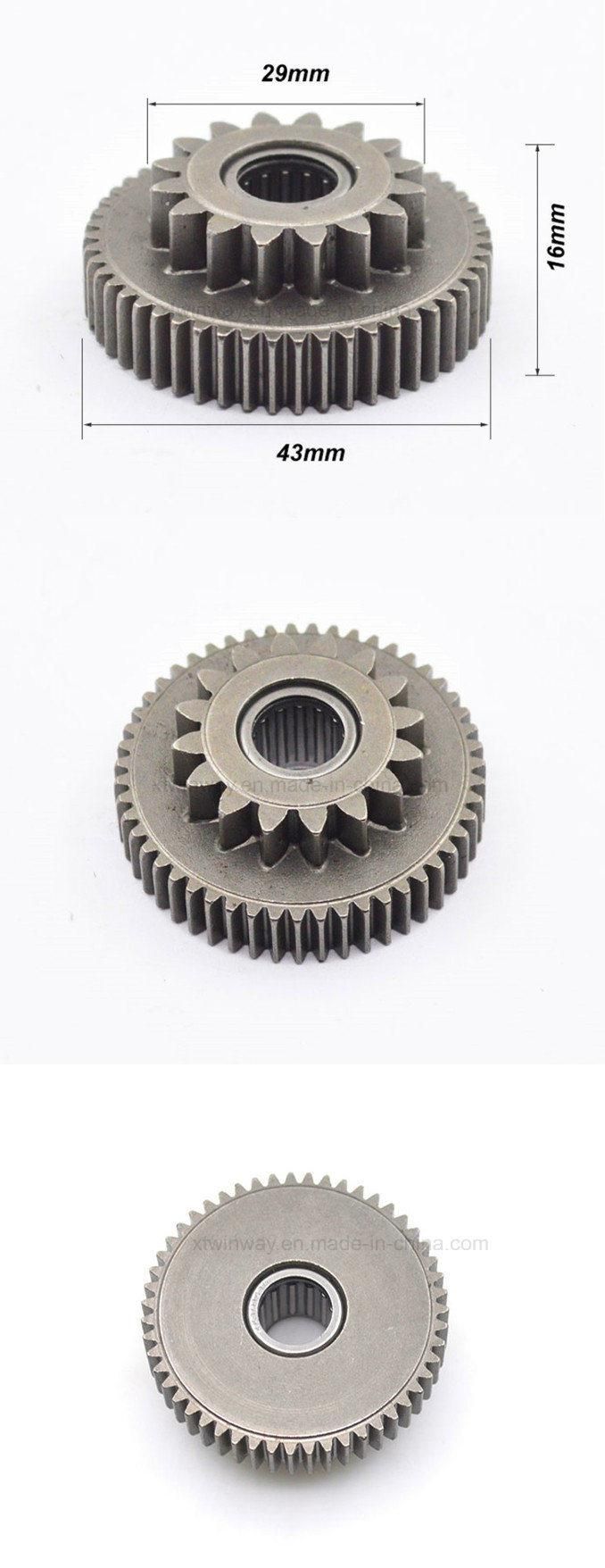 Zy100 Motorcycle Engine Starter Motor Clutch Gear Motorcycle Parts