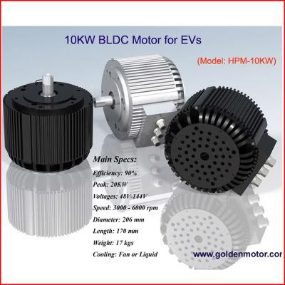 High Power 5 Kw Electric Motorcycle Motor