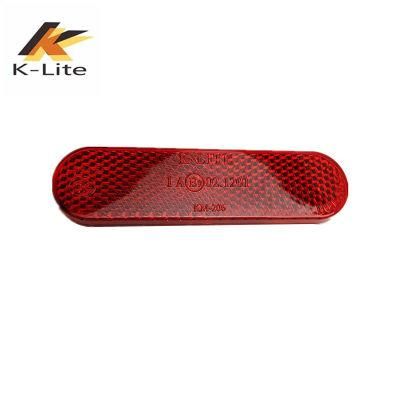 Durable Rectangular Motorcycle Reflector (KM206)