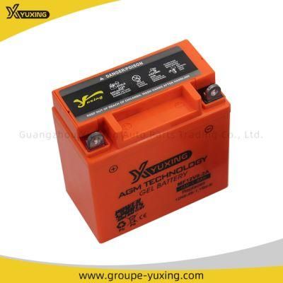 Factory Price Motorcycle Spare Parts Scooter Engine Maintenance-Free Mf12V9-2A 12V9ah Rechargeable Motorcycle Battery for Motorbike