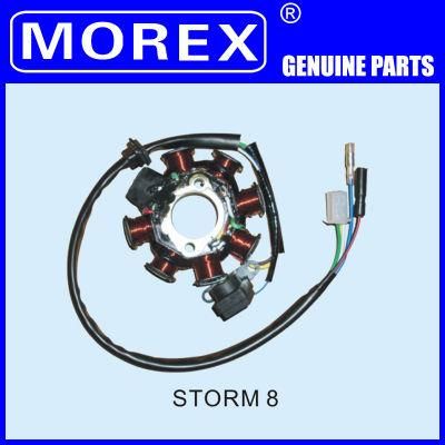 Motorcycle Spare Parts Accessories Morex Genuine Coil Stator &amp; Rotor Magneto Storm-8 Original Suzuki YAMAHA Bajaj Vespa