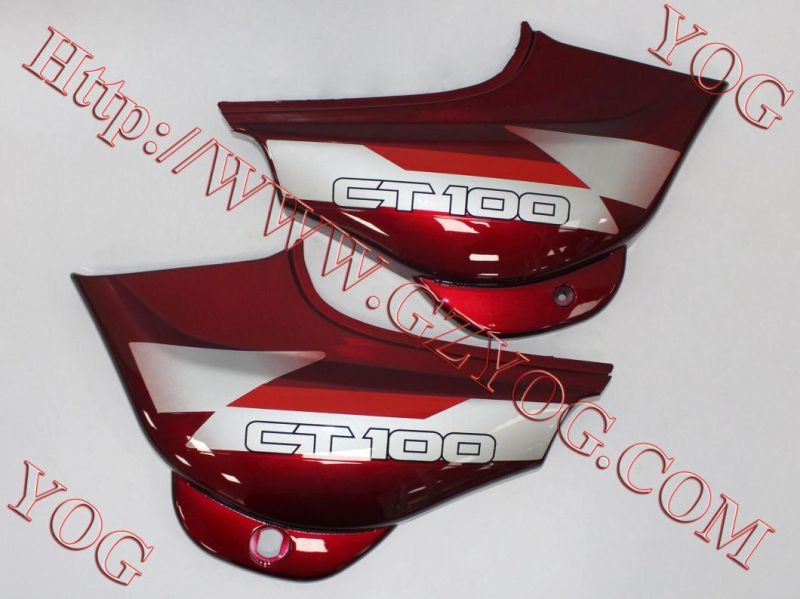 Yog Motorcycle Spare Parts Tank Side Cover for Ranguer150 Tvs Victor Glx125 Gxt200
