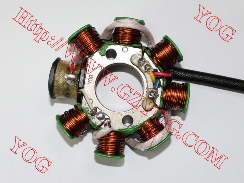 Yog Motorcycle Spare Parts Engine Coil Stator for Gn125, Ybr125, Cg125