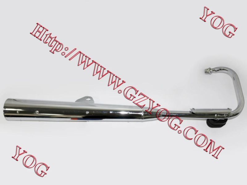 Yog Motorcycle Spare Parts Exhaust Pipe Muffler Assy for An125, Gxt200, Bajajboxer