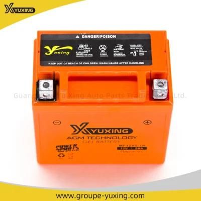 High Quality Motorcycle Parts Maintenance Free Battery: Mf12V5-1A